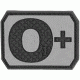 Maxpedition O+ POS Blood Type Patch, SWAT BTOPS