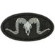 Maxpedition Ram Skull Morale Patch,1.9x1.0in,Glow RAMSZ