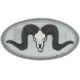 Maxpedition Ram Skull Morale Patch,1.9x1.0in,SWAT RAMSS