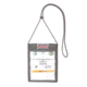 Maxpedition Show Badge Holder,Ballistic Nylon Fabric w/Extra Large Vinyl ID window, Gray SBHGRY
