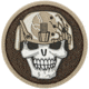 Maxpedition Soldier Skull Morale Patch,Arid SLDKA