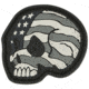 Maxpedition Stars and Stripes Skull Morale Patch,1.6x1.5in,SWAT STSKS