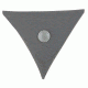 Maxpedition TCP Triangle Coin Pouch, Gray, TCPGRY