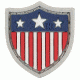 Maxpedition USA Shield Micro Patch,0.8x0.9in,Full Color USSDC