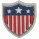 Maxpedition USA Shield Micro Patch,0.8x0.9in,Glow USSDZ