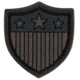 Maxpedition USA Shield Micro Patch,0.8x0.9in,Stealth USSDX