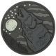 Maxpedition Wolf Morale Patch,2.4x2.4in,Glow WOLFZ