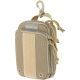 Maxpedition ZipHook Medium Pocket Organizer 5in x 1.75in x 7in, Khaki, Medium PT1536K