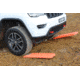 MAXSA Escaper Buddy Tire Traction Mats with Metal Traction Grips, Orange, 2 pack, 20322