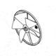 Maxxair Vent Corp Fan Blade Repl. F/Coleman Park Pac, 1472A5011