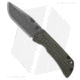 McNees Knives MAC2 Automatic Folding Knife, 3.00in, CPM MagnaCut, Drop Point Blade, Titanium, Green Handle, Frag Ti, Green/Gray, 6.65 inch, BHQ-194117
