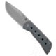 McNees Knives DP Speedhole Folding Knife, 3.50in, CPM MagnaCut, Drop Point Blade, Titanium, Blue Handle, Blue/Gray, 7.625 inch, BHQ-223269