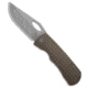 Mcnees McNees Knives Little Dixon Frame Lock Knife Fragged Bronze Ti 3.5" SW, Bronze, CPM MagnaCut, adult, BHQ-235980