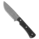 McNees Knives Ridge Runner Fixed Blade Knife, 3.70in, CPM 3V, Drop Point Blade, G-10, Black Handle, Black/Gray, 8.20 inch, BHQ-205848