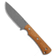 McNees Knives Ridge Runner Fixed Blade Knife, 3.70in, CPM 3V, Drop Point Blade, Brown Handle, Brown/Gray, 8.20 inch, BHQ-211916