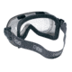 MCR Safety 24 Series Safety Goggles, Anti-Fog Coating, Adjustable Elastic Strap, Foam Lined, Clear, One Size, 2410F