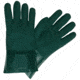 MCR Safety 6422 PVC Coated Work Gloves, Double Dipped with Sandy PVC, Soft Jersey Lining, Hunter Green, Large, 6422