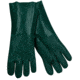 MCR Safety 6424 PVC Coated Work Gloves, Double Dipped with Sandy PVC, Soft Jersey Lining, Hunter Green, Large, 6424
