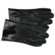 MCR Safety 6510SJ PVC Coated Work Gloves, Double Dipped with Textured PVC, Soft Jersey Lining, Black/White, Large, 6510SJ