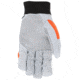 MCR Safety 906DPOM Mechanics Work Gloves, Rugged Grain Goatskin with Cowhide Double Palm, Reinforced Thumb Crotch, Spandex Back, White, Medium, 906DPOM