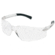 MCR Safety BearKat BK1 Series Safety Glasses with Uncoated Lens, Soft Non-Slip Temple Materia, Clear, One Size, BK010