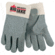 MCR Safety Big Jake Premium A+ Side Leather Palm Work Gloves w/2.75 Inch Safety Cuff &amp; Full Leather Back - Men's, Extra Large, 1717