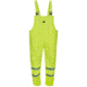 MCR Safety Big Jake PVC/Nomex Flame Resistant Rain Pant, ANSI Class E Hi-Vis Standard, HRC2/CAT2 with ARC Rating ATPV 8.9 cal/cm2., Fluorescent Lime, M, BJ38BPM