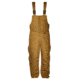 MCR Safety BP4TLT Flame Resistant Insulated Bib Overall, Modacrylic Quilted Lining, 100% Cotton Duck, Tan, L, BP4TLT