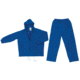 MCR Safety Challenger Series 2 Piece Waterproof Rain Suit, .18mm PVC/Nylon, Blue, S, 7032S