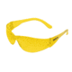 MCR Safety Checklite CL1 Series Safety Glasses, Excellent Orbital Seal and Fit, Amber, One Size, CL114