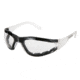 MCR Safety Checklite CL3 Series Safety Glasses, Anti-Fog Lens, Closed Cell Foam Lined, Excellent Orbital Seal and Fit, Clear, One Size, CL310AF