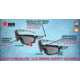 MCR Safety Checklite CL5 Series Safety Glasses, UV-AF Anti-Fog Lens, Removable Closed Cell Foam Gasket, Earplug Retaining Technology, Temples Hold Earplug Cord in Place, Gray, One Size, CL512AF