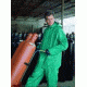 MCR Safety Chem Suit PVC/NYLON Green 7X 3882X7