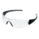MCR Safety CK2 Series Safety Glasses with Anti-Fog Lens, Non-Slip Temple Sleeves and Soft Nose Piece, Clear, One Size, CK210AF