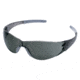 MCR Safety CK2 Series Safety Glasses with Anti-Fog Lens, Non-Slip Temple Sleeves and Soft Nose Piece, Gray, One Size, CK212AF