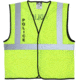 MCR Safety Class 2, Economy, Mesh, Silkscreened Pol - VCL2MLPLCL