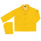 MCR Safety Classic Series Waterproof Rain Jacket, .35mm PVC/Poly, Detachable Hood, Yellow, S, 200JS