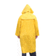 MCR Safety Classic Series Waterproof Raincoat, .35mm PVC/Poly, Detachable Hood, Yellow, 2X, 200CX2
