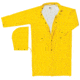 MCR Safety Commodore Series 2 Piece Waterproof Raincoat, PVC/Non-Woven Poly/Nylon, Detachable Hood, Yellow, 2X, 600CX2