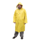 MCR Safety Commodore Series 2 Piece Waterproof Raincoat, PVC/Non-Woven Poly/Nylon, Detachable Hood, Yellow, 2X, 600CX2