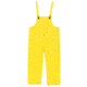 MCR Safety Concord Series Waterproof Rain Pants, .35mm Neoprene/Nylon, Bib Style Pant with Fly Front, Yellow, XL, 800BPXL