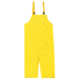 MCR Safety Concord Series Waterproof Rain Pants, .35mm Neoprene/Nylon, Bib Style Pant with No Fly Front, Yellow, S, 800BFS