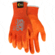 MCR Safety Cut Pro 13 Gauge Kevlar Shell Cut Resistant Work Gloves, Latex Foam Coated Palm and Fingertips, Orange, Small, 9178LOS