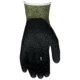 MCR Safety Cut Pro 13 Gauge Kevlar/Steel Shell Cut Resistant Work Gloves, Latex Coated Palm and Fingertips, Black/Green, X - Large, 9389XL