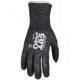 MCR Safety Cut Pro 18 Gauge ARX Aramid Shell Cut, Abrasion and Puncture Resistant Work Gloves, Nitrile Foam Coated Palm and Fingertips, Black, X - Small, 9818NFXS