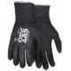 MCR Safety Cut Pro 18 Gauge ARX Aramid Shell Cut, Abrasion and Puncture Resistant Work Gloves, Nitrile Foam Coated Palm and Fingertips, Black, X - Small, 9818NFXS