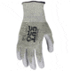 MCR Safety Cut Pro 18 Gauge ARX Aramid Shell Cut, Abrasion and Puncture Resistant Work Gloves, PU Coated Palm and Fingertips, Gray/Green, Medium, 9828PUM