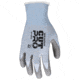 MCR Safety Cut Pro 18 Gauge Hypermax Shell Cut, Abrasion and Puncture Resistant Work Gloves, PU Coated Palm and Fingertips, Gray/Blue, XX - Large, 92718PUXXL