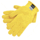 MCR Safety Cut Pro 7 Gauge DuPont Kevlar Shell Cut Resistant Work Gloves, Heavy Weight, Yellow, Small, 9375S