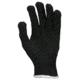 MCR Safety Cut Pro 7 Gauge DuPont Kevlar Shell Cut Resistant Work Gloves, PVC Dots on 2 Sides, Regular Weight, Brown/Black, Small, 9366BKS